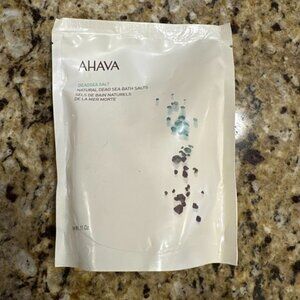 New AHAVA Natural Dead Sea Bath Salts 11 oz. Soothing/Relaxing High End Beauty